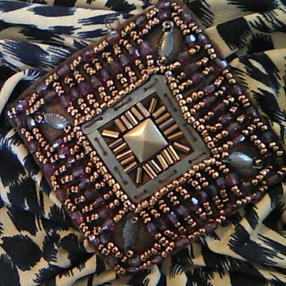 The Pyramid Collection Animal Print Maxi Halter Dress Fairycore Whimsical - Picture 12 of 12